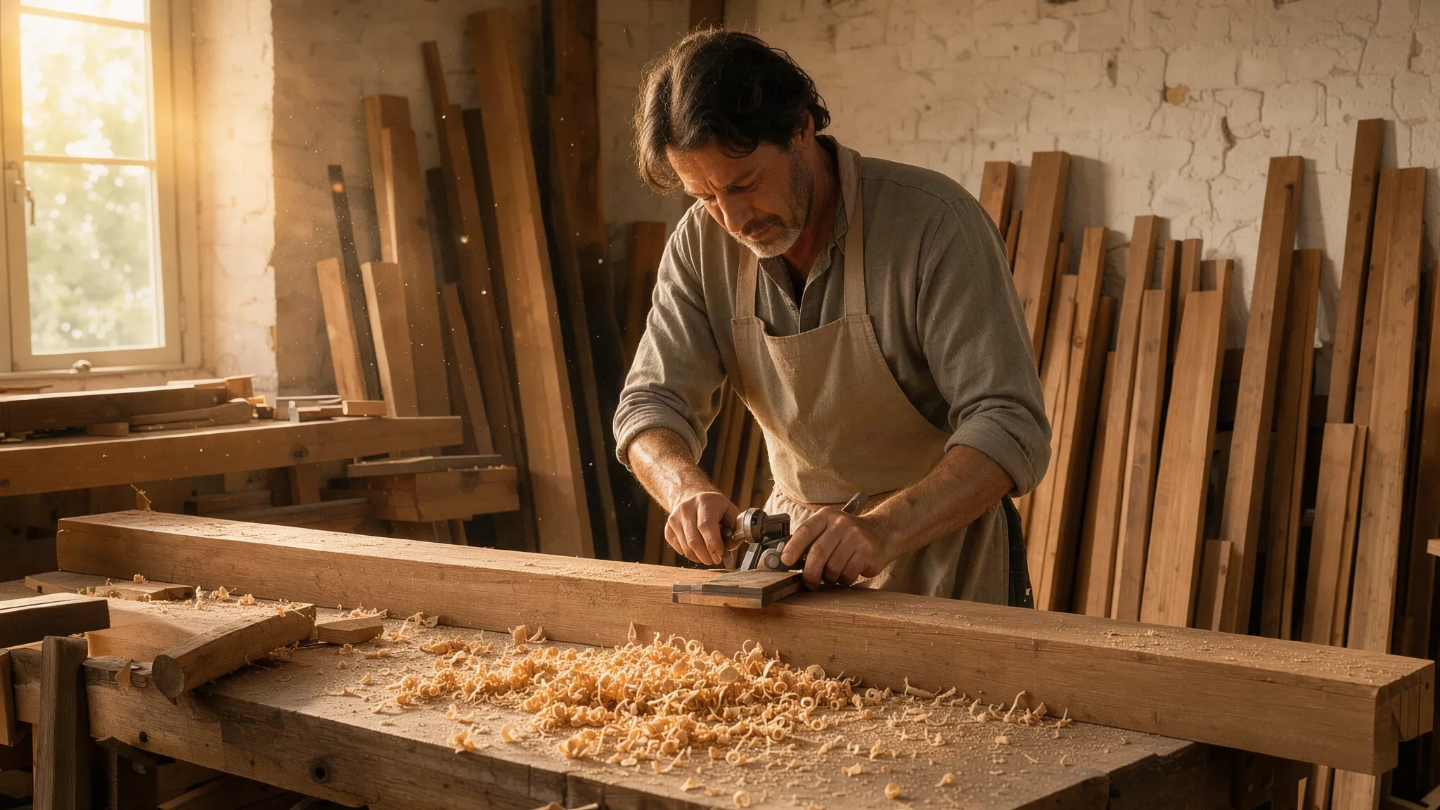 L'atelier de charpente de LaoBuild